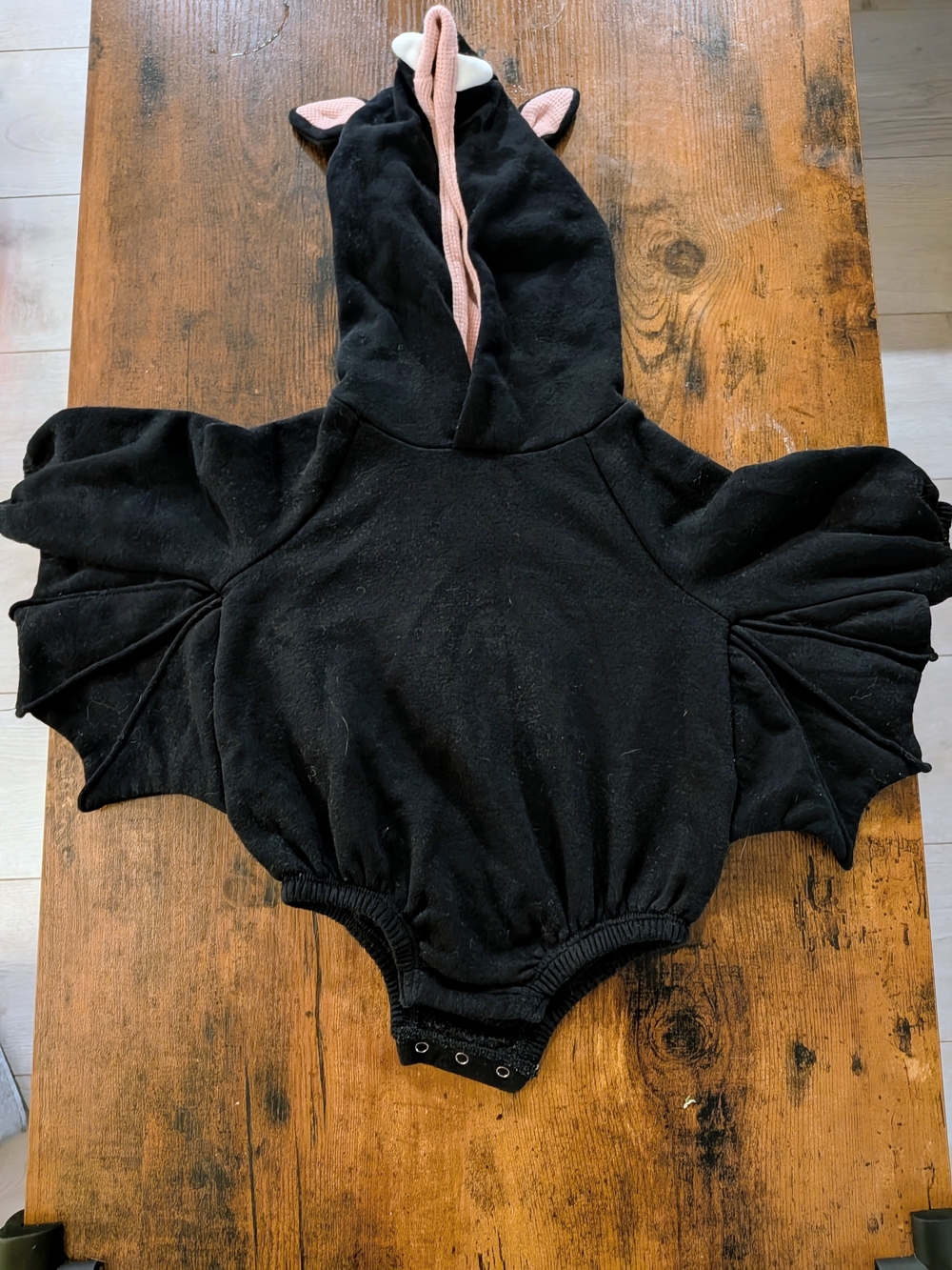 Old Navy Bat Costume Hooded One-Piece Romper for Baby